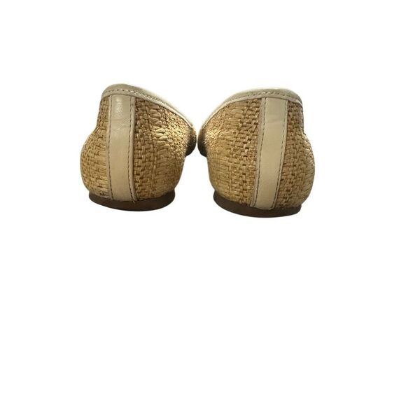 Tory Burch Reva Straw Flat  Size: 61/2 - Picture 7 of 8